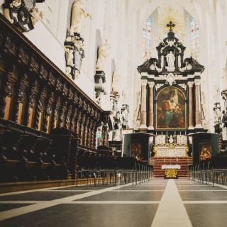 Le chœur de l’église Saint-Paul.