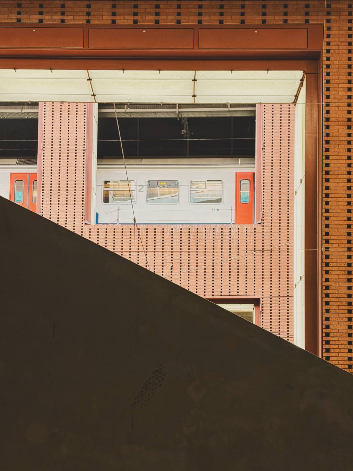 À la gare centrale d’Anvers.