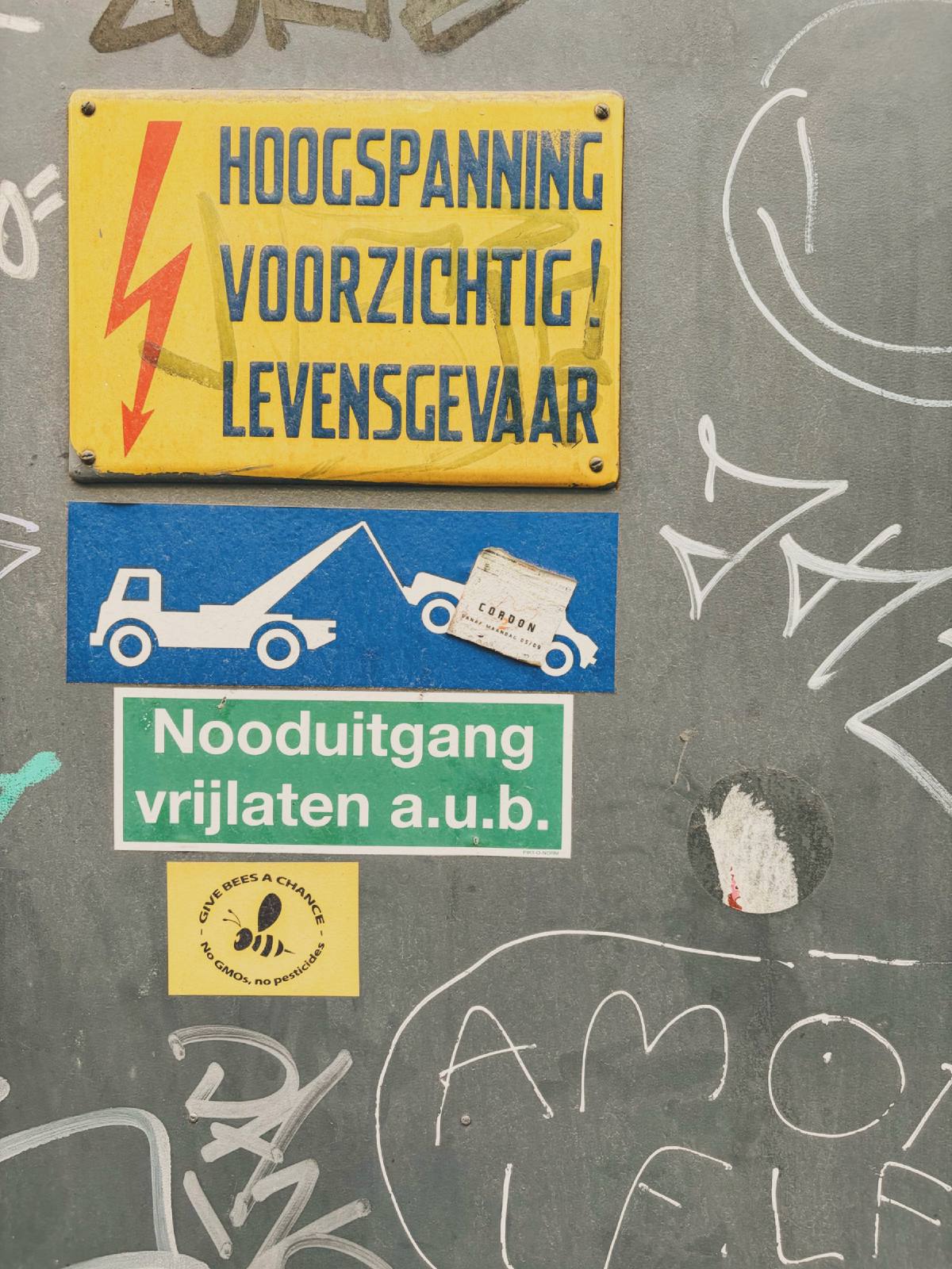 Dans les rues d’Anvers.