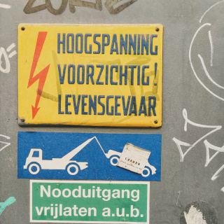 Dans les rues d’Anvers.
