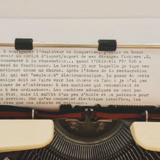 Les « traitements de texte » sont des ordinateurs, pas des machines à écrire — et je ne collectionne plus les ordinateurs.