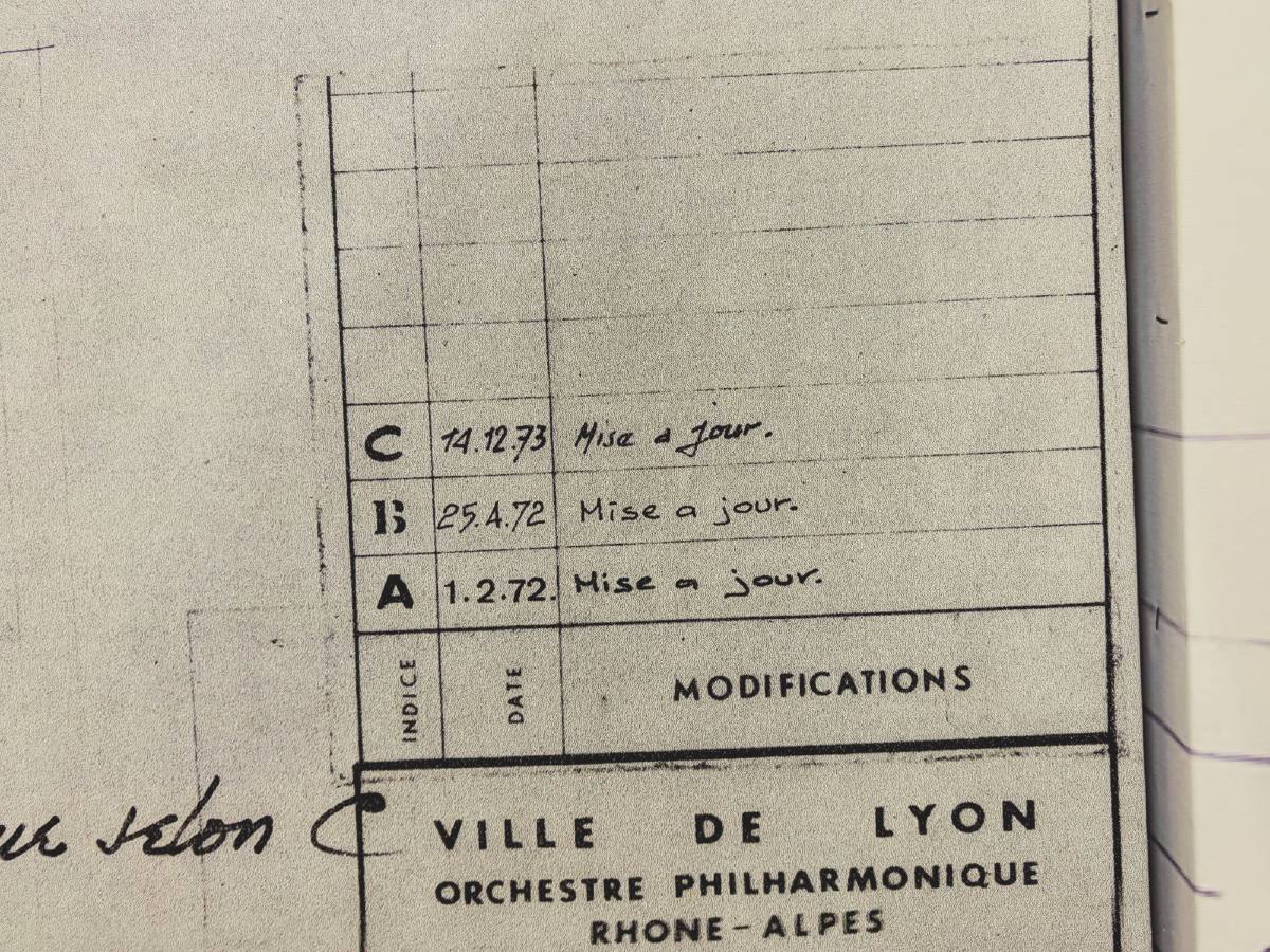 Un changelog sur papier !